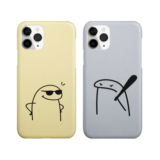 Love You… Don’t Test Me Couple Phone Cover