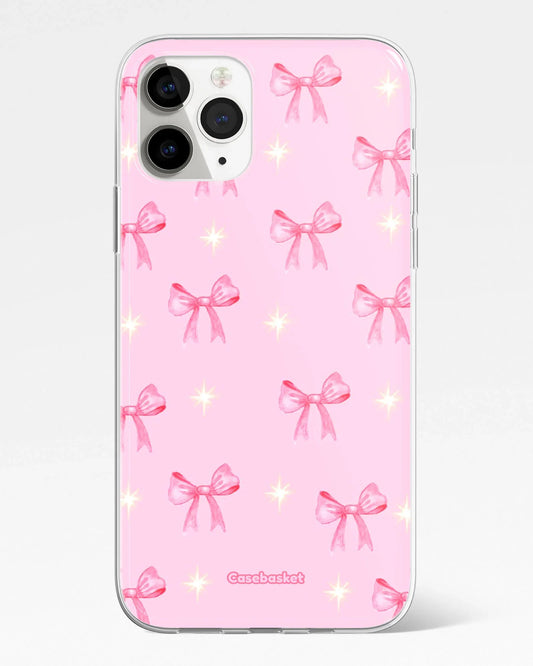 Pink Star Bow Aesthetic Phone Cover