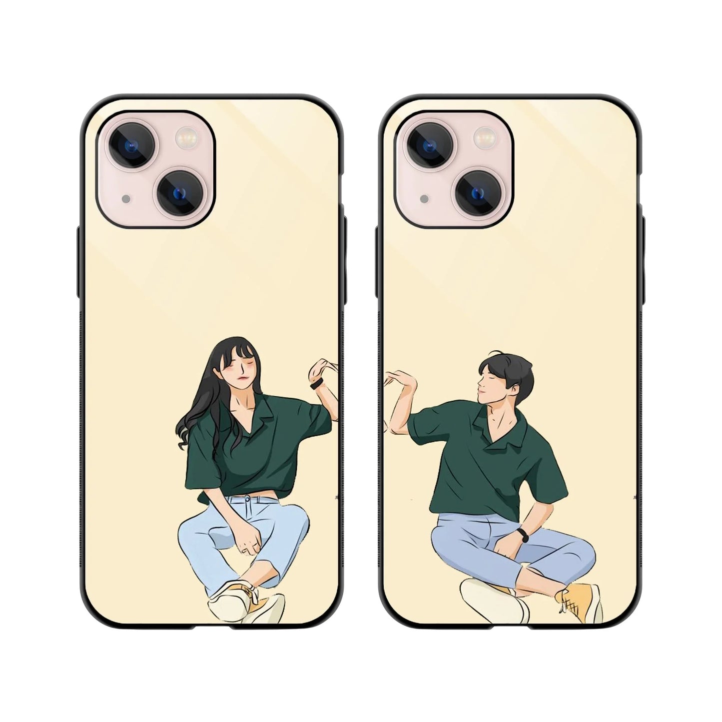 Heart Love Couple Phone Cover