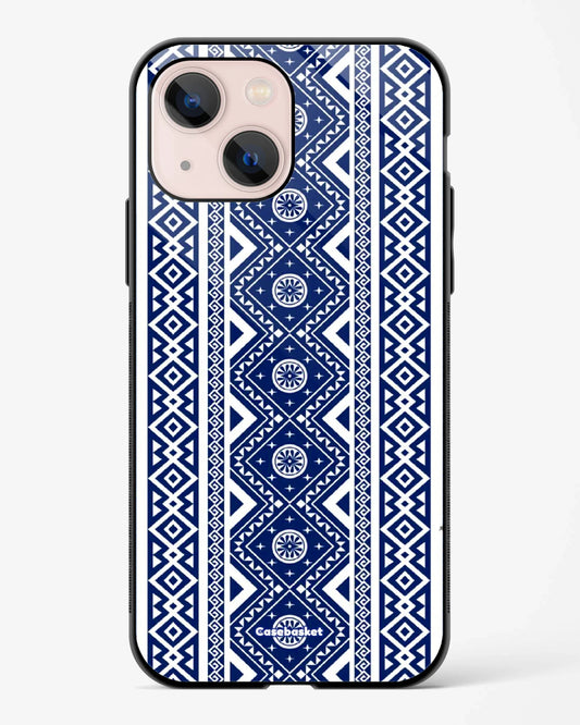 Saanjh Blue Glossy Phone Cover