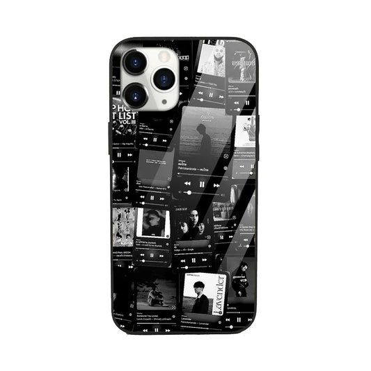 Blackout Player Aesthetic Glossy Phone Cover