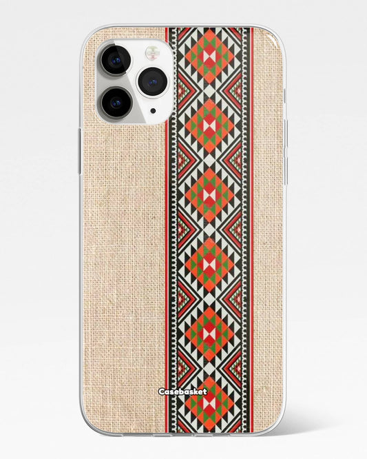 Folk Jute Phone Cover