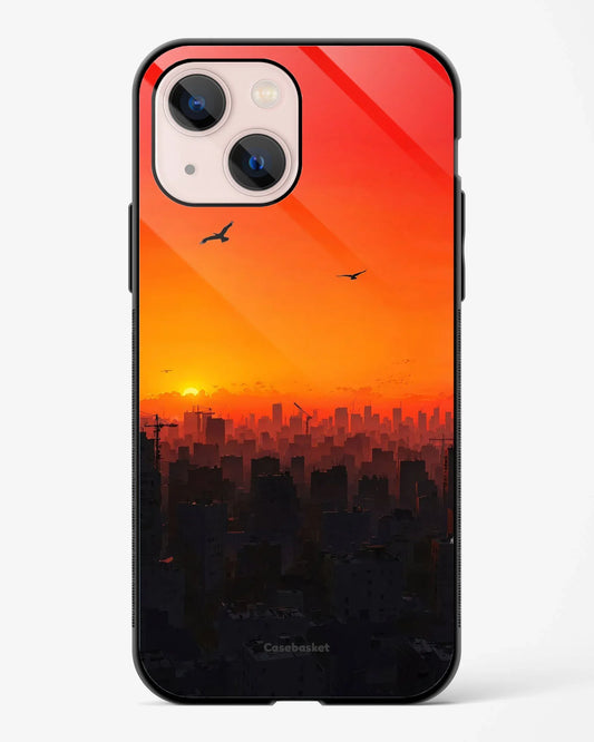 Amber Skyline Glossy Phone Cover