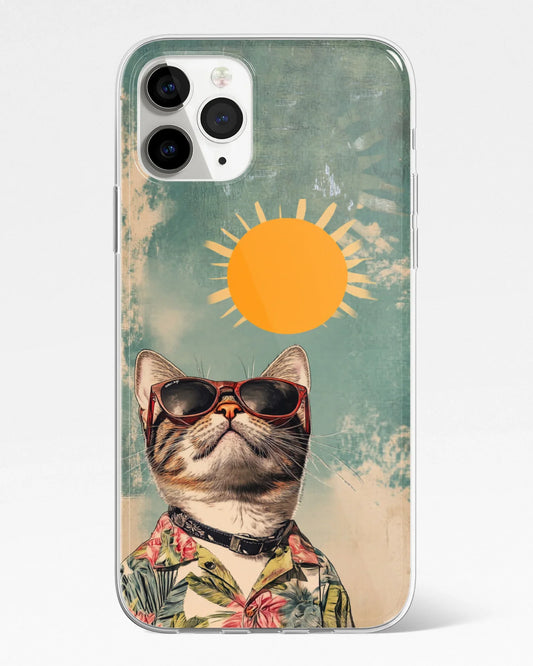 Sunny Vibes Cat Phone Cover