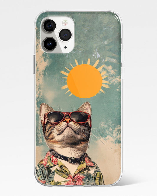 Sunny Vibes Cat Phone Cover