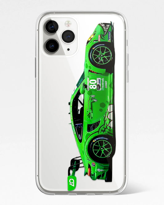 Green Venom Transparent Silicone Phone Cover
