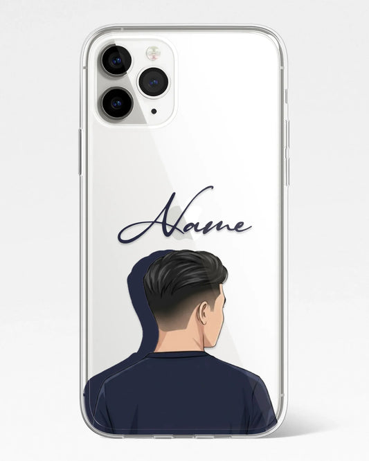 Unspoken Name Transparent Silicone Phone Cover