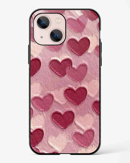 Ripple Red Glossy Phone Cover