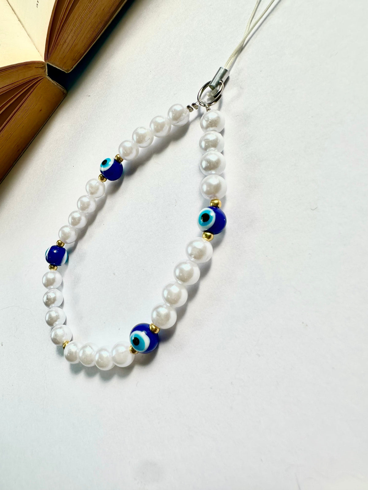 Guardian Pearl Phone Chain Charm - Casebasket