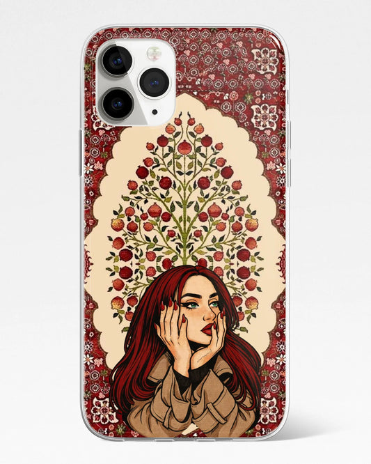 Ruby Reverie Mandala Phone Cover