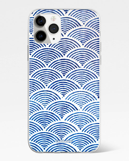 Blue Arches Print Phone Cover