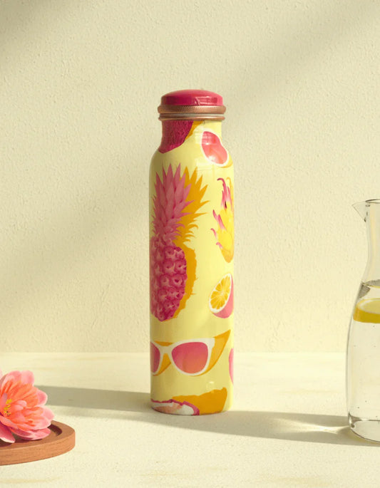 Summer Splash Copper Bottle