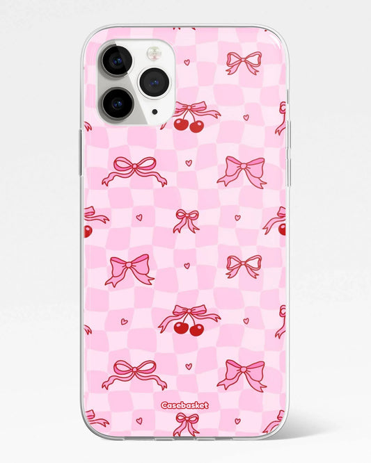Cherry Bow Aesthetic Phone Cover