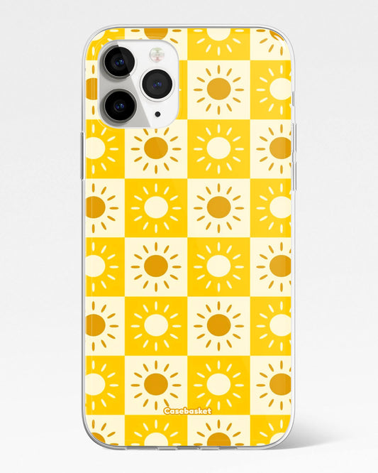Sunny Vibes Checkerboard Phone Cover