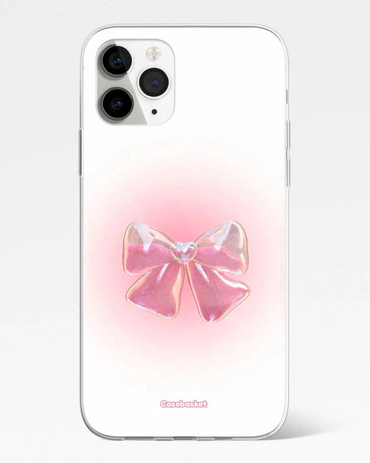 Pink Jelly Bow Phone Cover