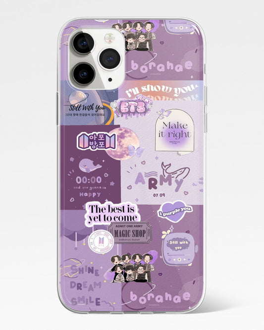BTS ARMY Purple Vibes Phone Cover