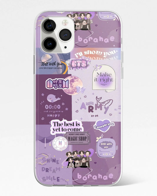 BTS ARMY Purple Vibes Phone Cover
