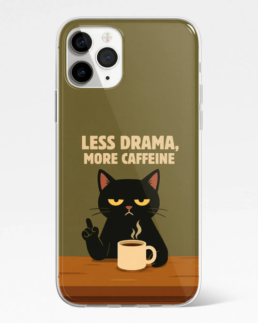 Caffeine Kitty Phone Cover