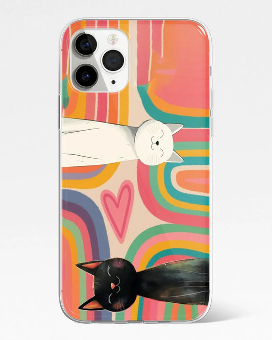 Color Pop Kitty Duo Phone Cover