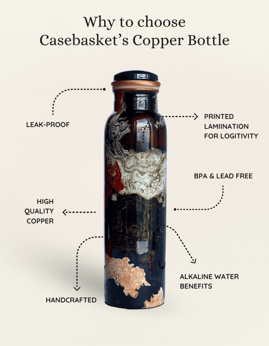 Cosmic Drift Copper Bottle