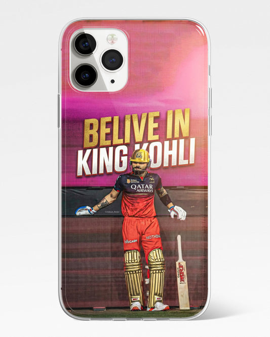 Believe in King Kohli Phone Cover
