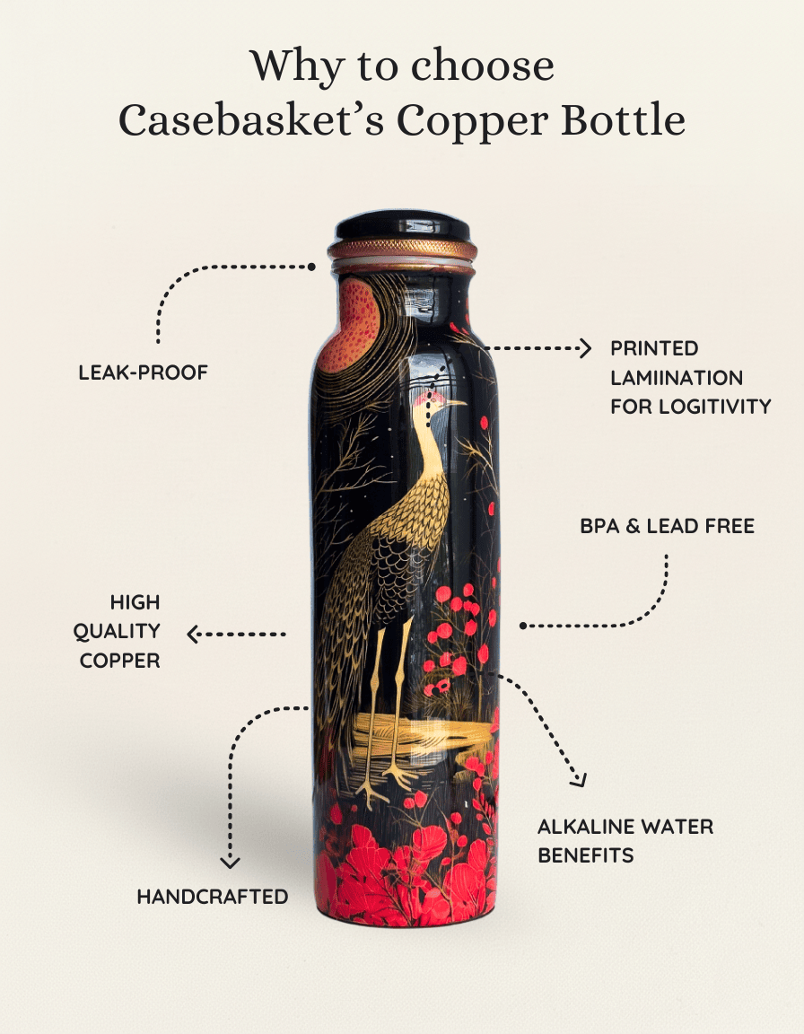 The Oriental Dawn Copper Bottle