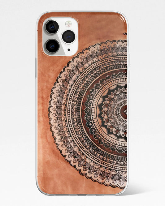 Terracotta Mandala Phone Cover