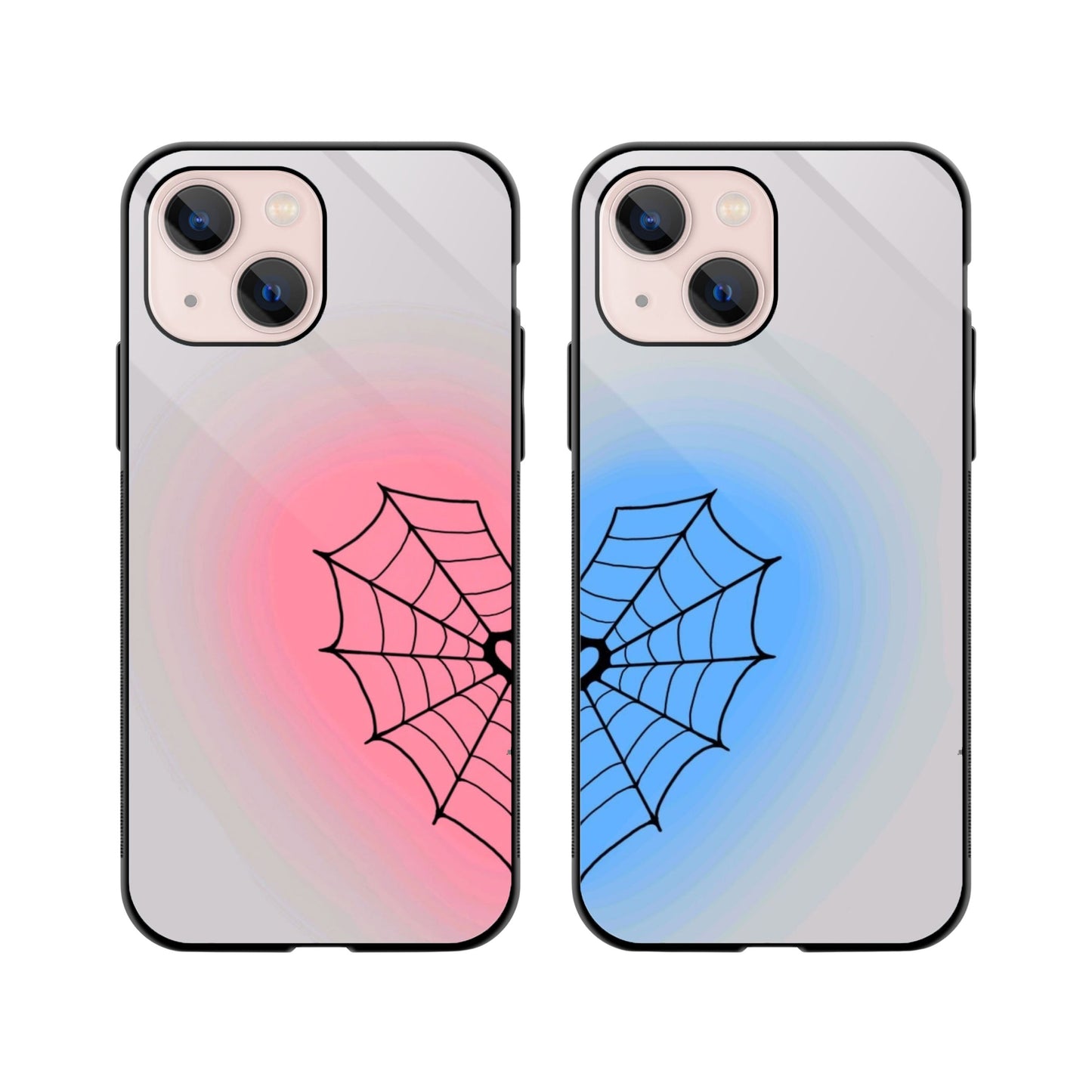 Tangled in Two Tones Couple Phone Cover