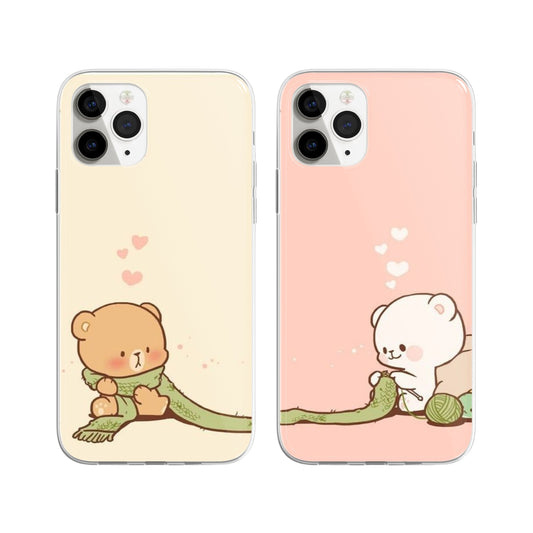 Stitched With Love Couple Phone Cover