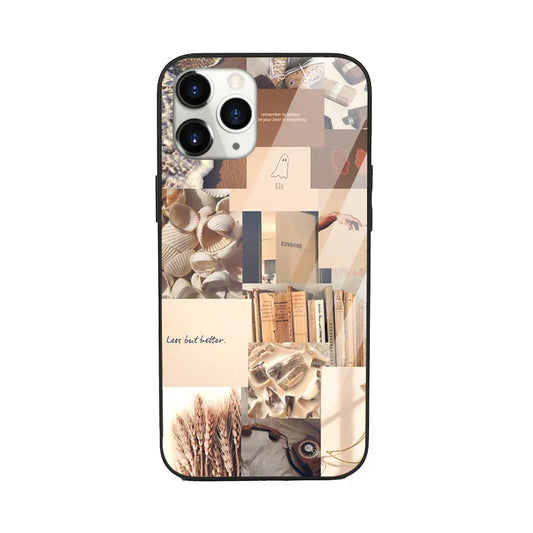 Rust Reverie Aesthetic Glossy Phone Cover