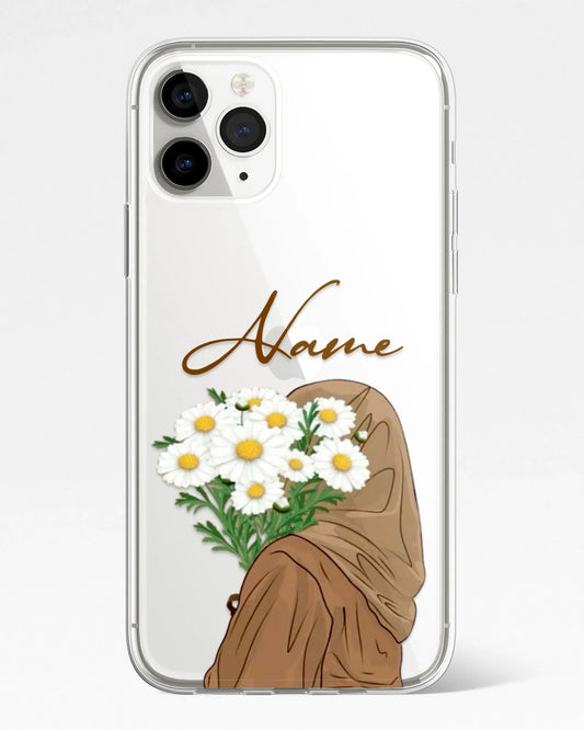 Daisy Grace Transparent Silicone Phone Cover