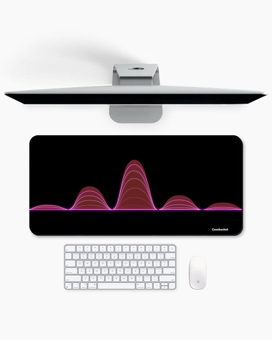 WaveMotion Print Desk Mat