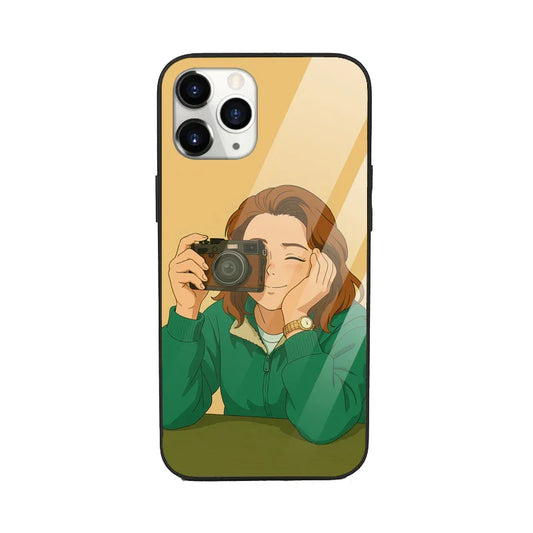 Customize Ghibli Style Art Glossy Phone Cover