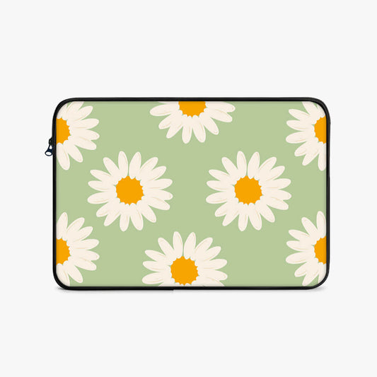 Daisy Glow Print Laptop Sleeve