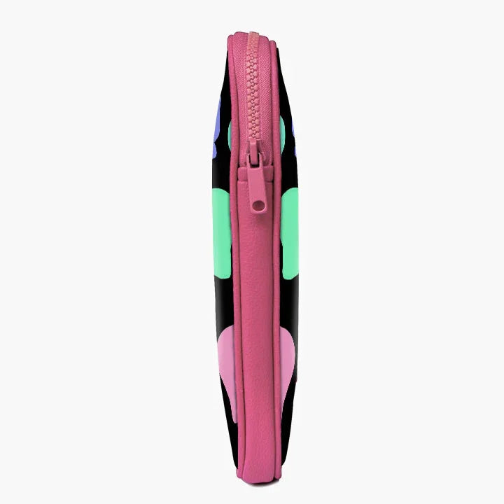 Neon Moo Print Laptop Sleeve