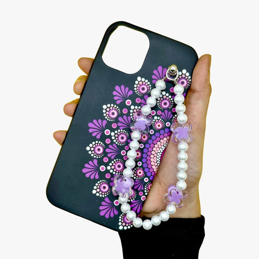 Mandala Mingle Purpearl Fall Chain Phone Cover