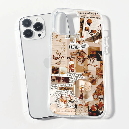 Vintique Clear Silicone Phone Cover