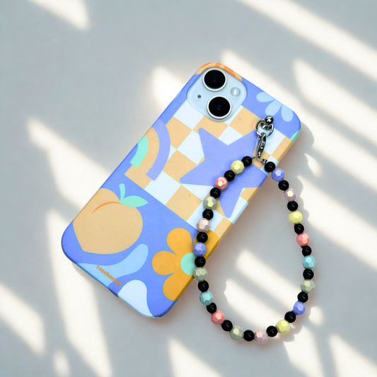 Peachy Petals Heartflowers Fall Chain Phone Cover
