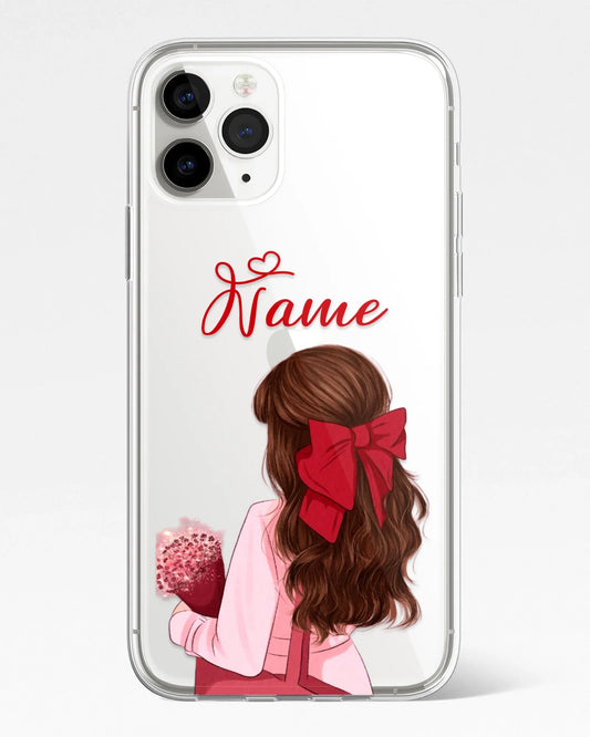 Little Love Transparent Silicone Phone Cover