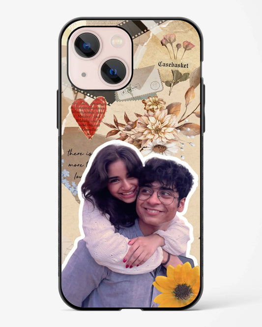 Retro Frame Customizable Glossy Phone Cover