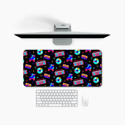 Groove Graffiti Print Desk Mat
