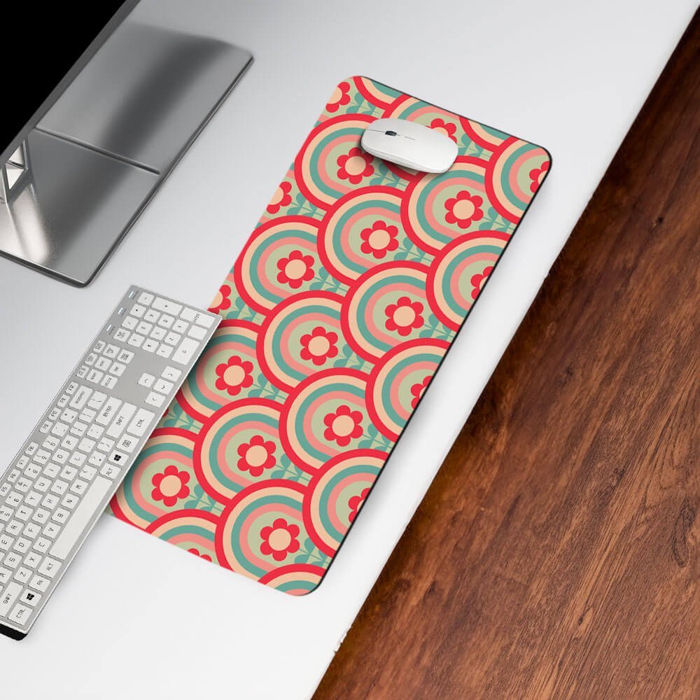 Rosy Canvas Print Desk Mat