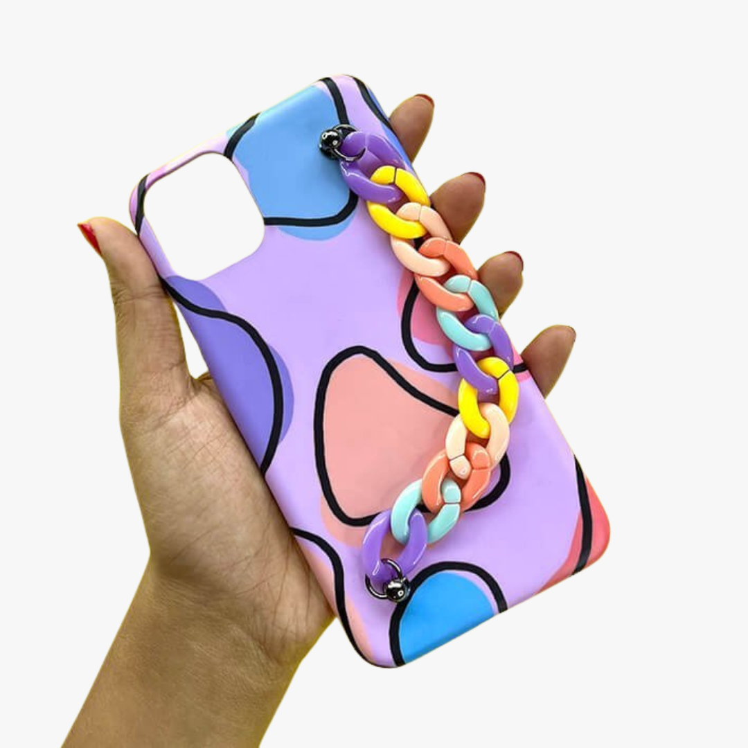 Songs Ban Ja Tu Meri Moto Tint Rainbow Chain Phone Cover