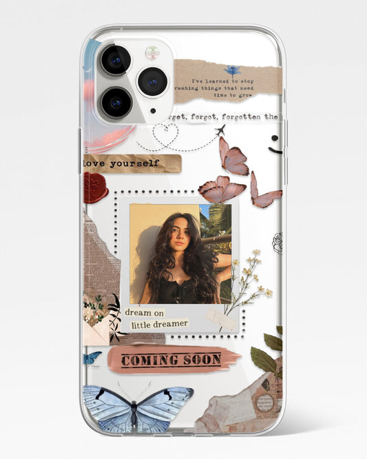 Elegant Memory Frame Transparent Silicone Cover