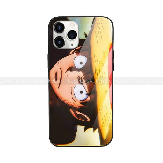 Monkey-D-Luffy Anime Glossy Phone Cover
