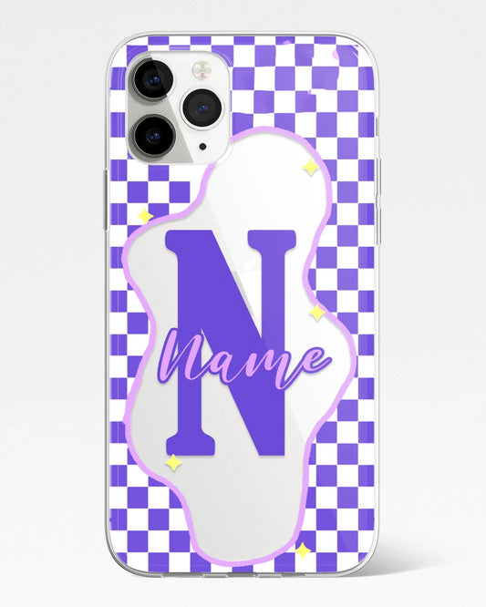 My Initial Pop Transparent Silicone Phone Cover