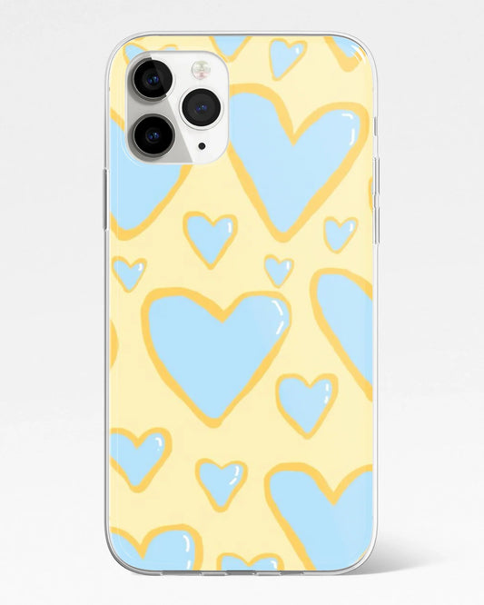 Candy Cloud Hearts Phone Cover