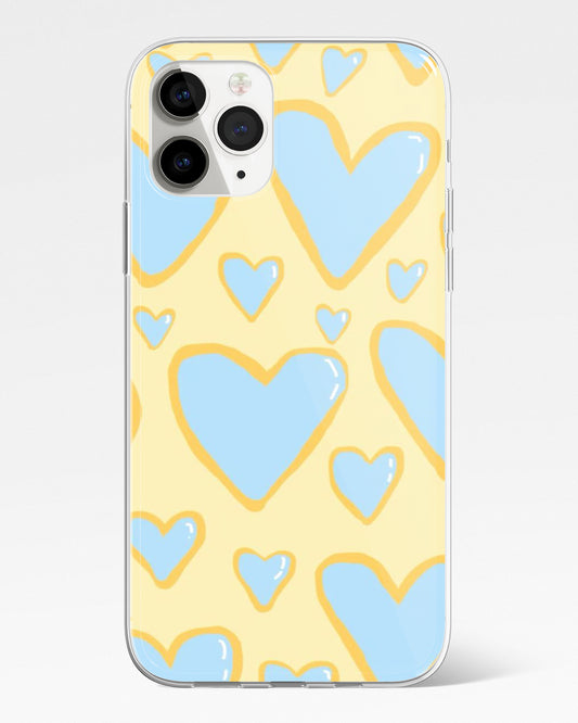 Candy Cloud Hearts Phone Cover