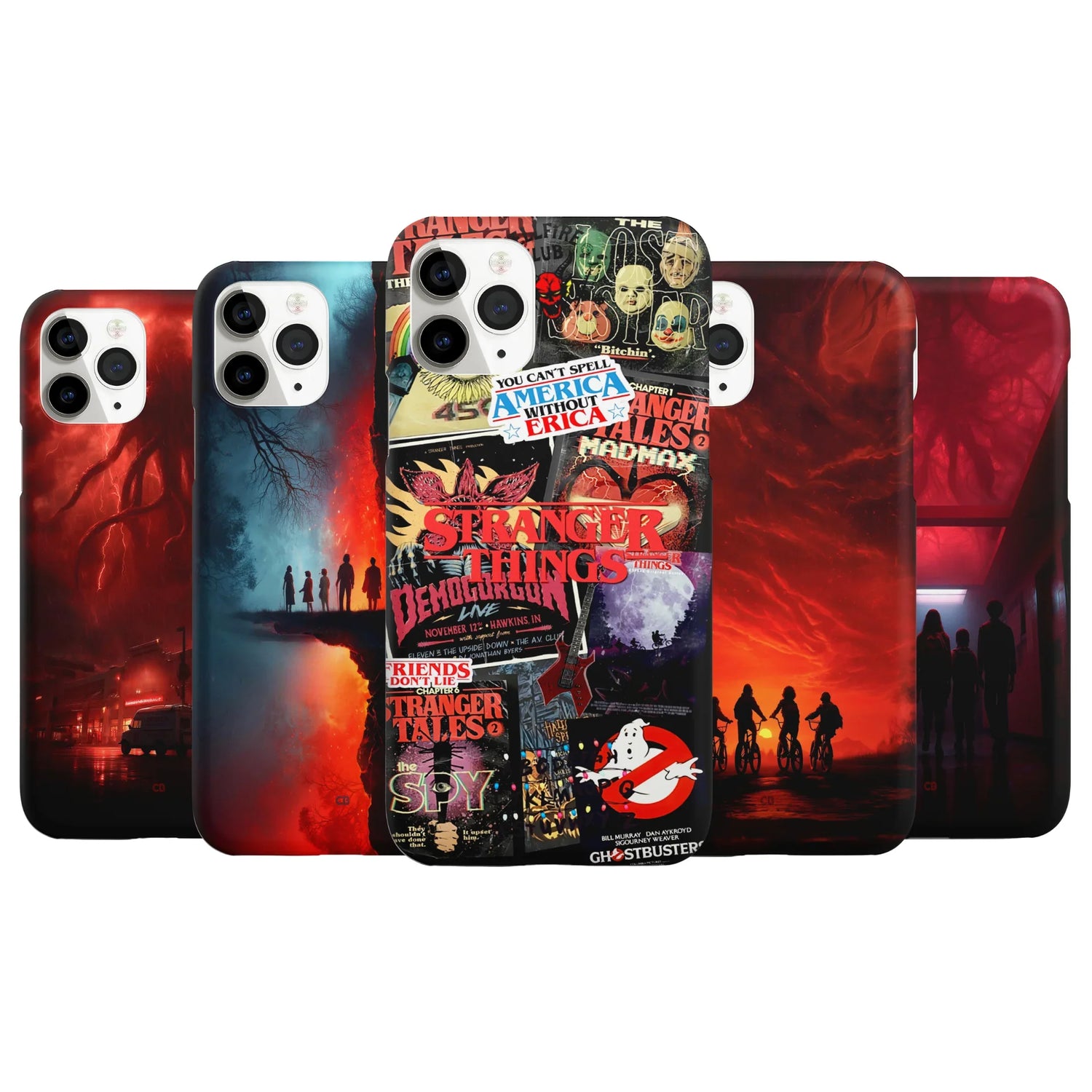 stranger things phone cases and covers