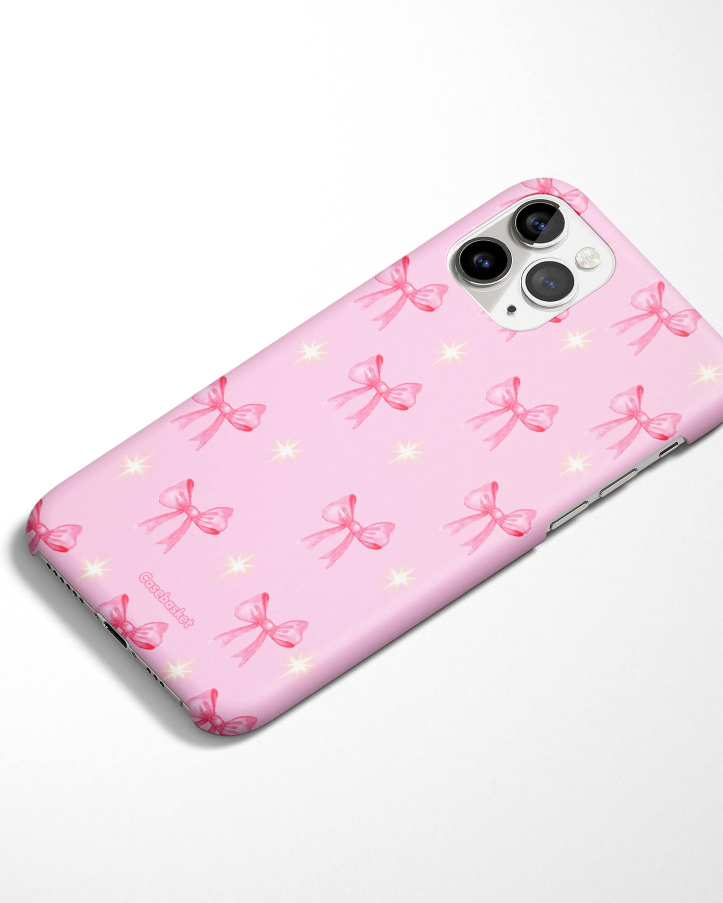Pink Star Bow Aesthetic Phone Cover